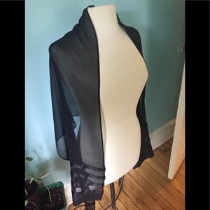 Silk Scarf Wrap- Good for Funeral ( Unfortunately)